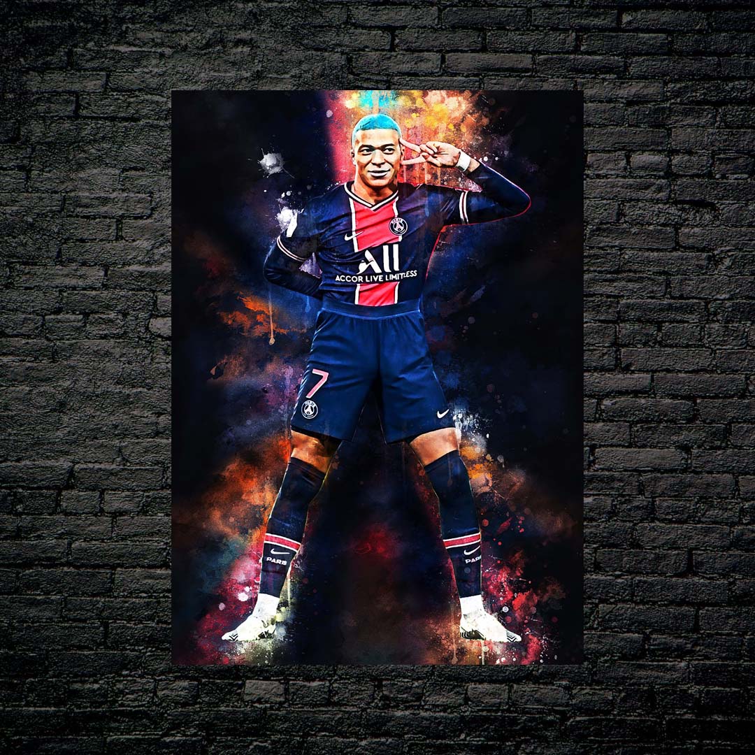 poster mbappe wallpaper 0041
