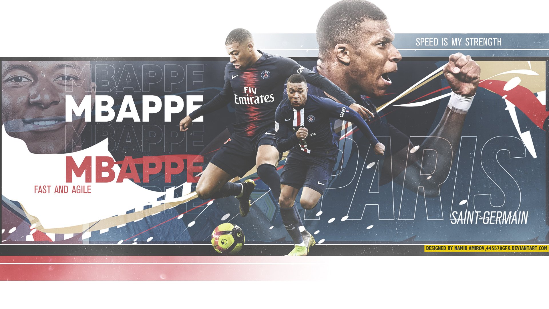 poster mbappe wallpaper 0043