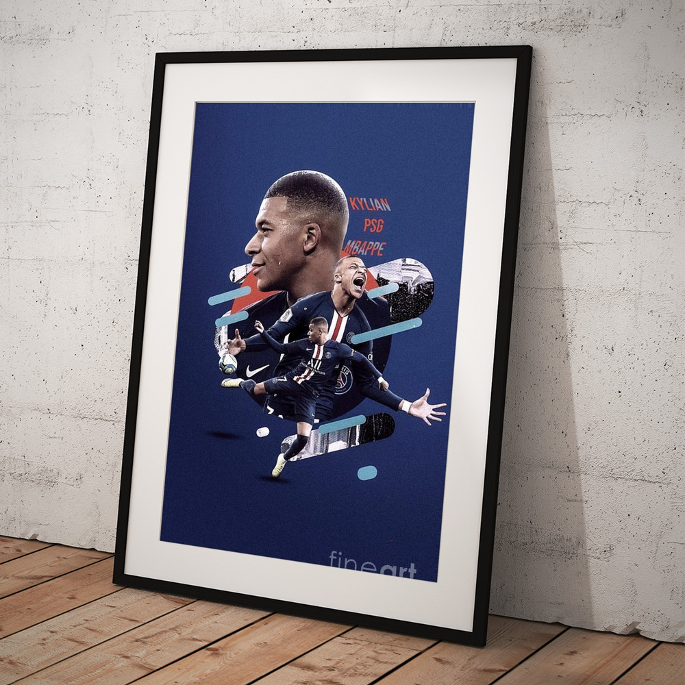 poster mbappe wallpaper 0052