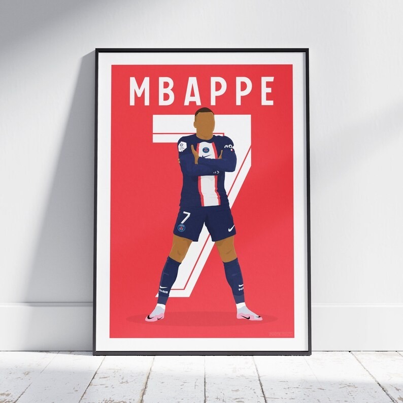 poster mbappe wallpaper 0065