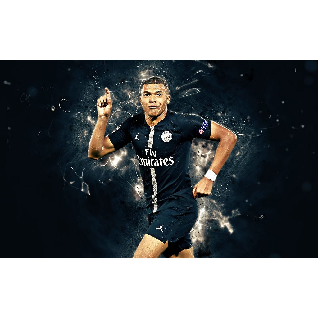 poster mbappe wallpaper 0090