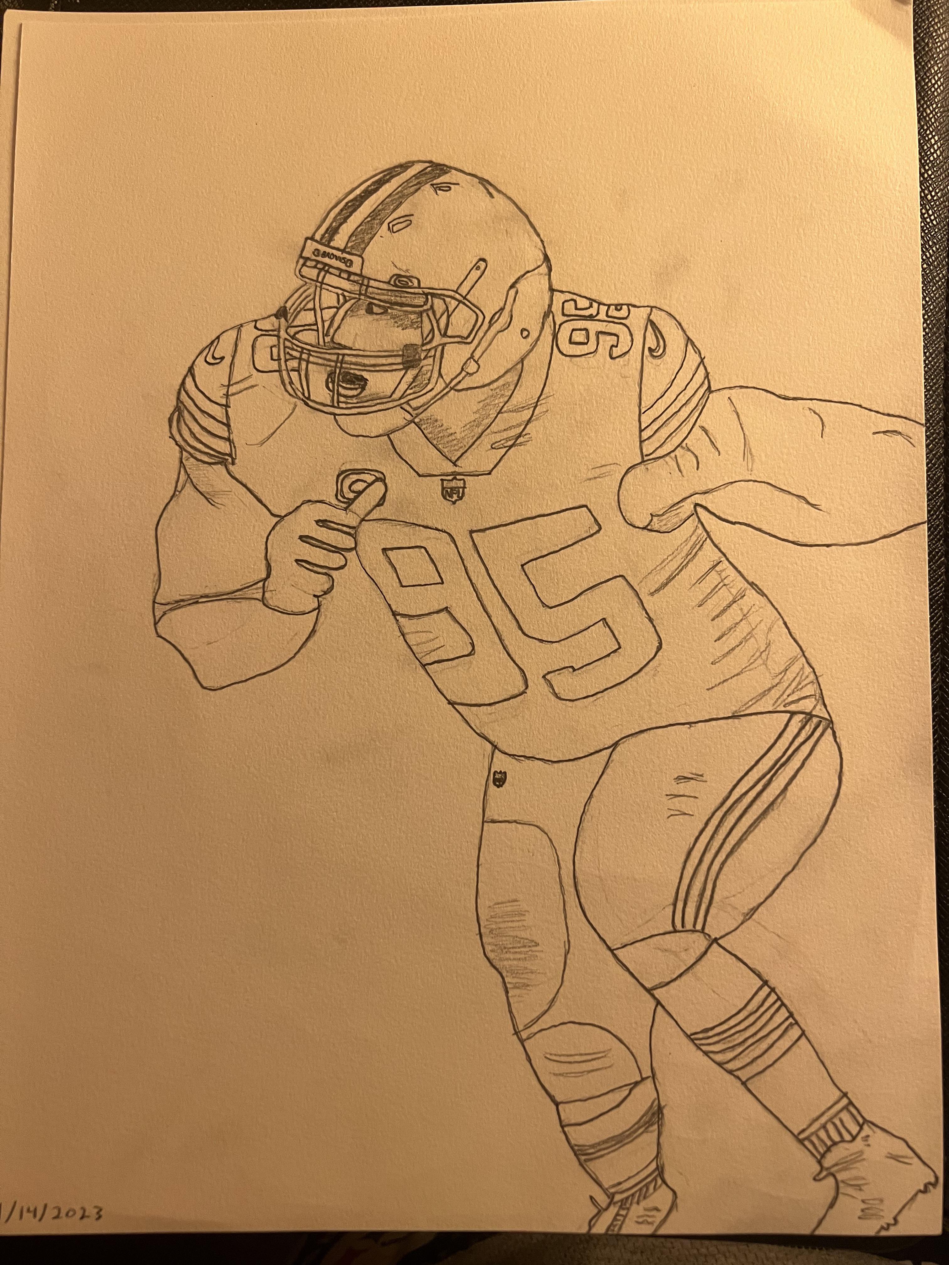 printable Saquon Barkley art