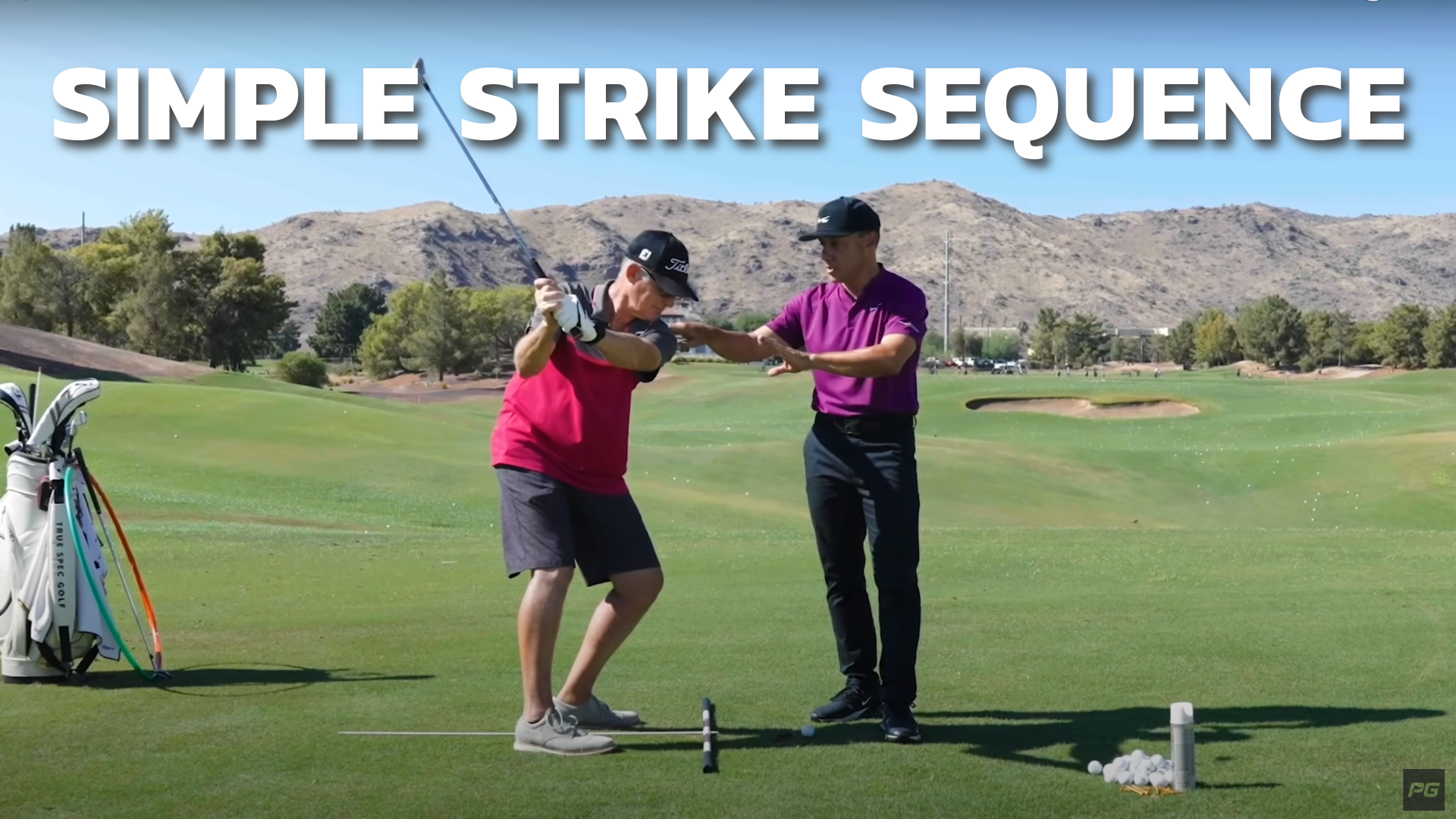 proper golf stance