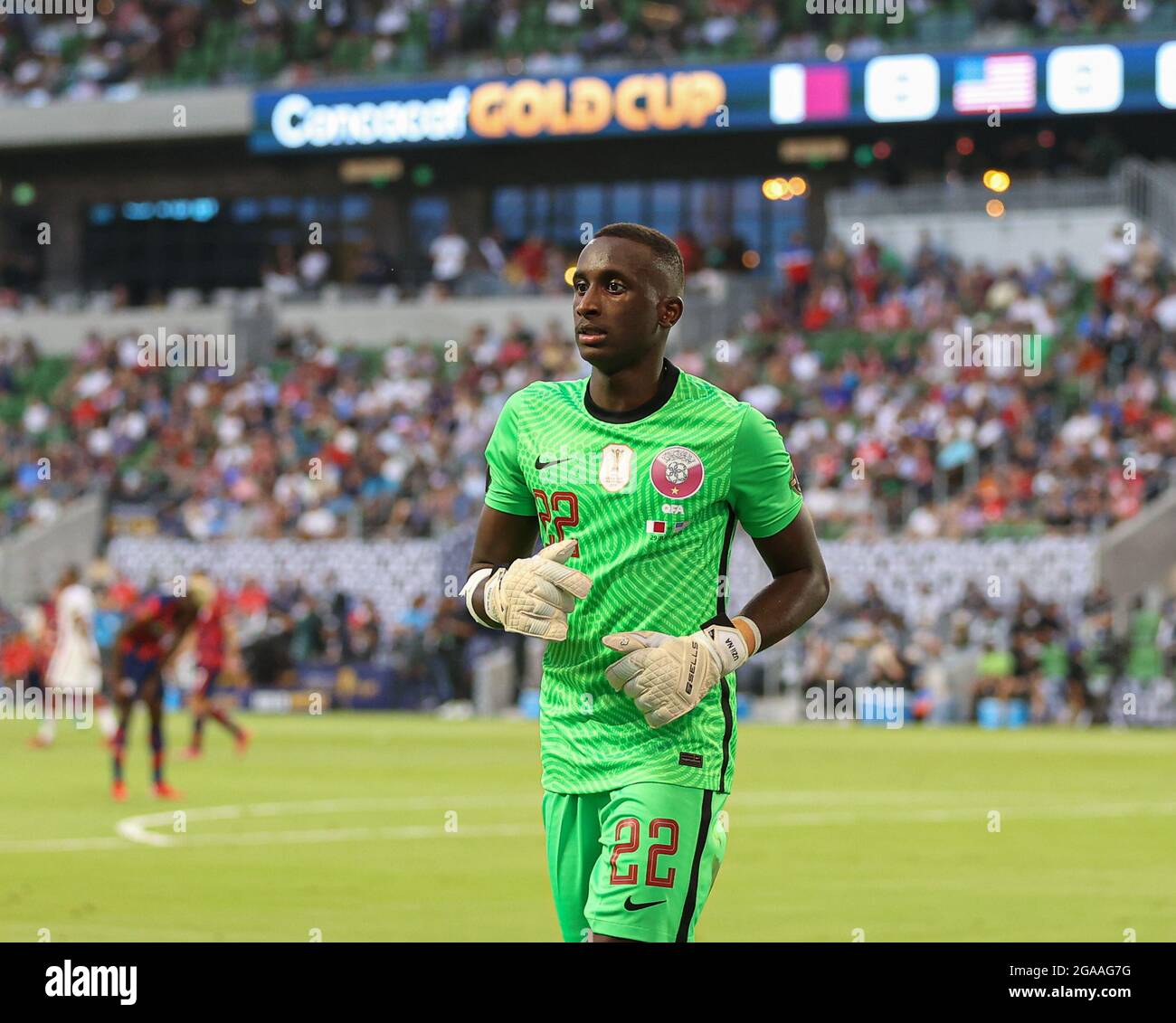 Qatar goalkeeper performance