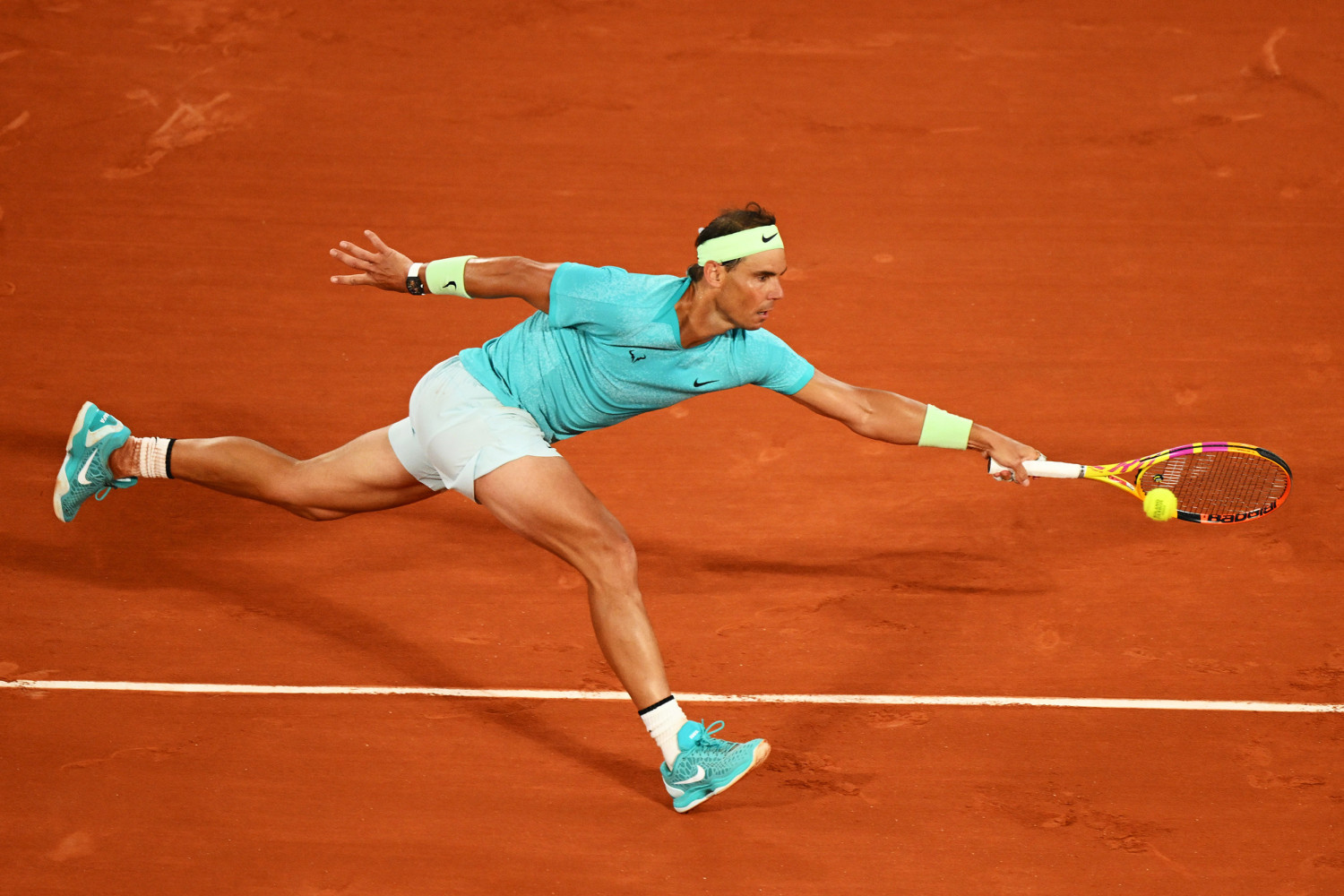 Rafael Nadal action shots