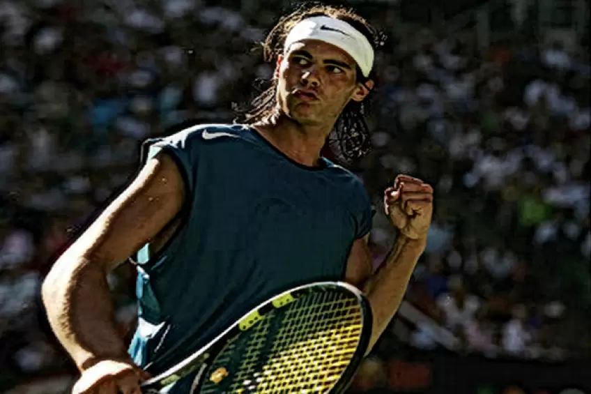 Rafael Nadal childhood photos