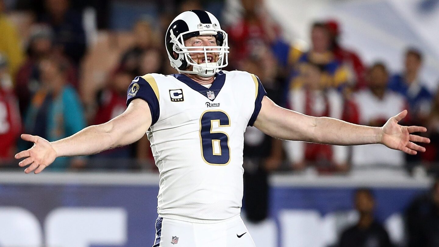Rams punter career