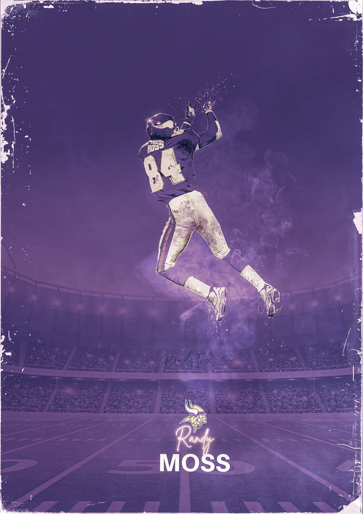 Randy Moss framed print