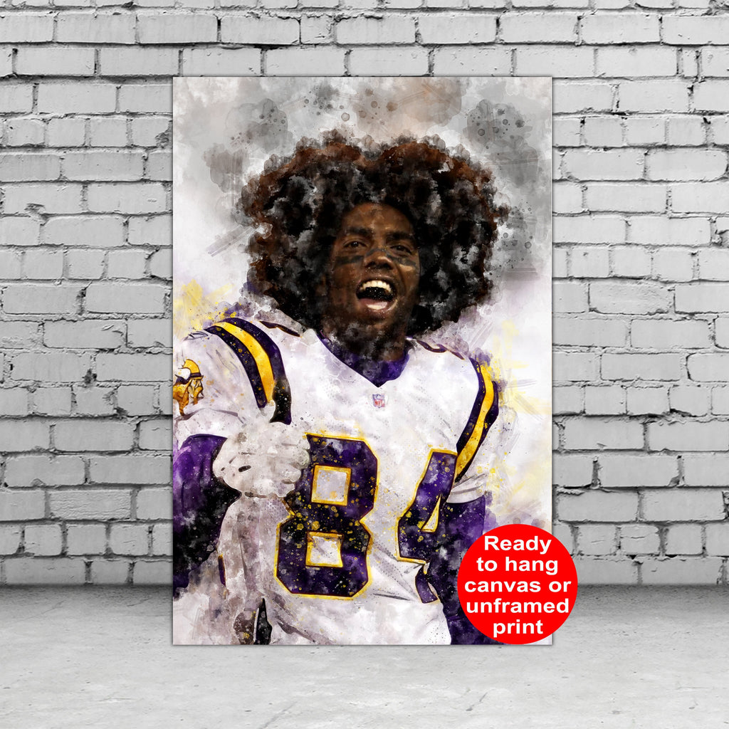 Randy Moss limited edition print