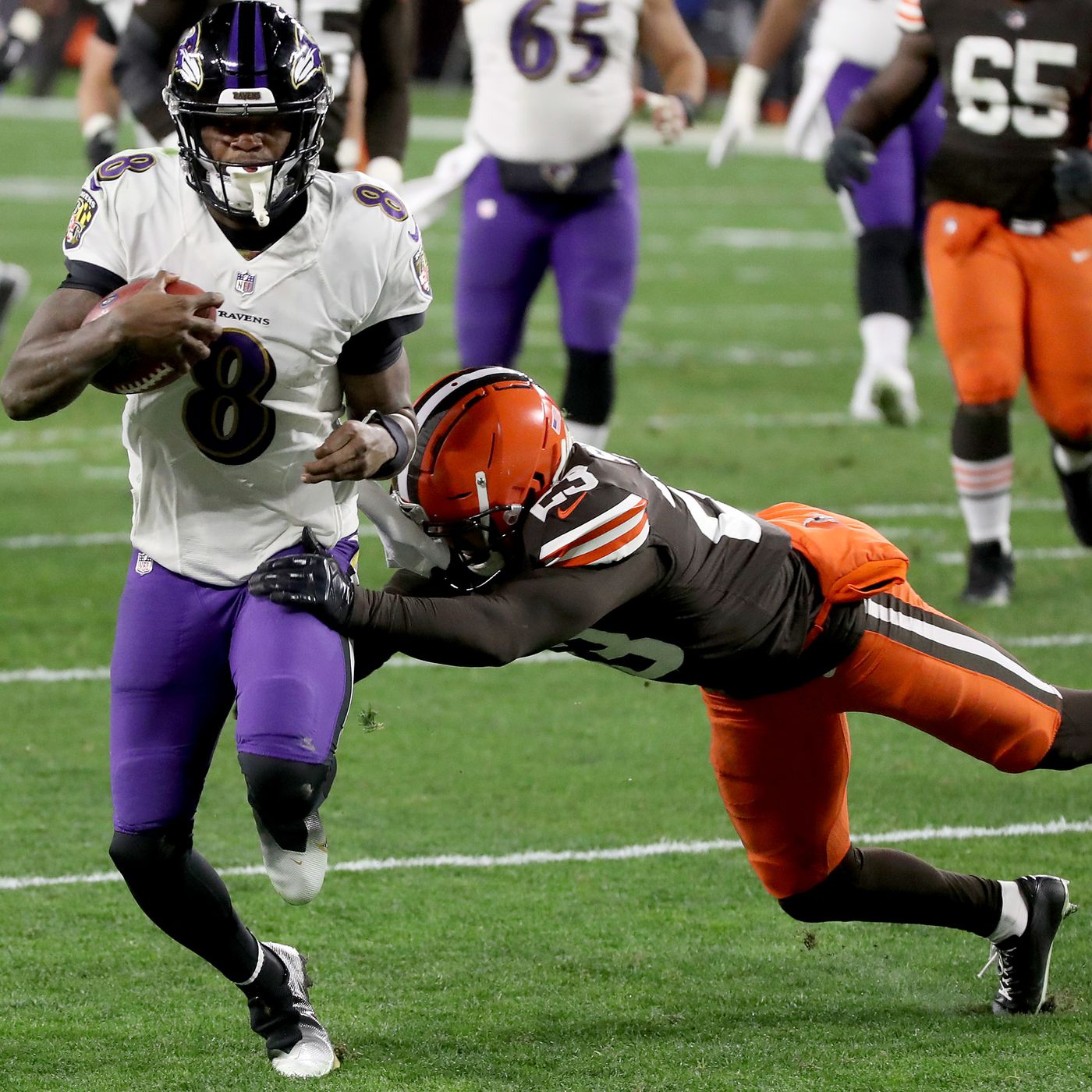 Ravens Browns final score