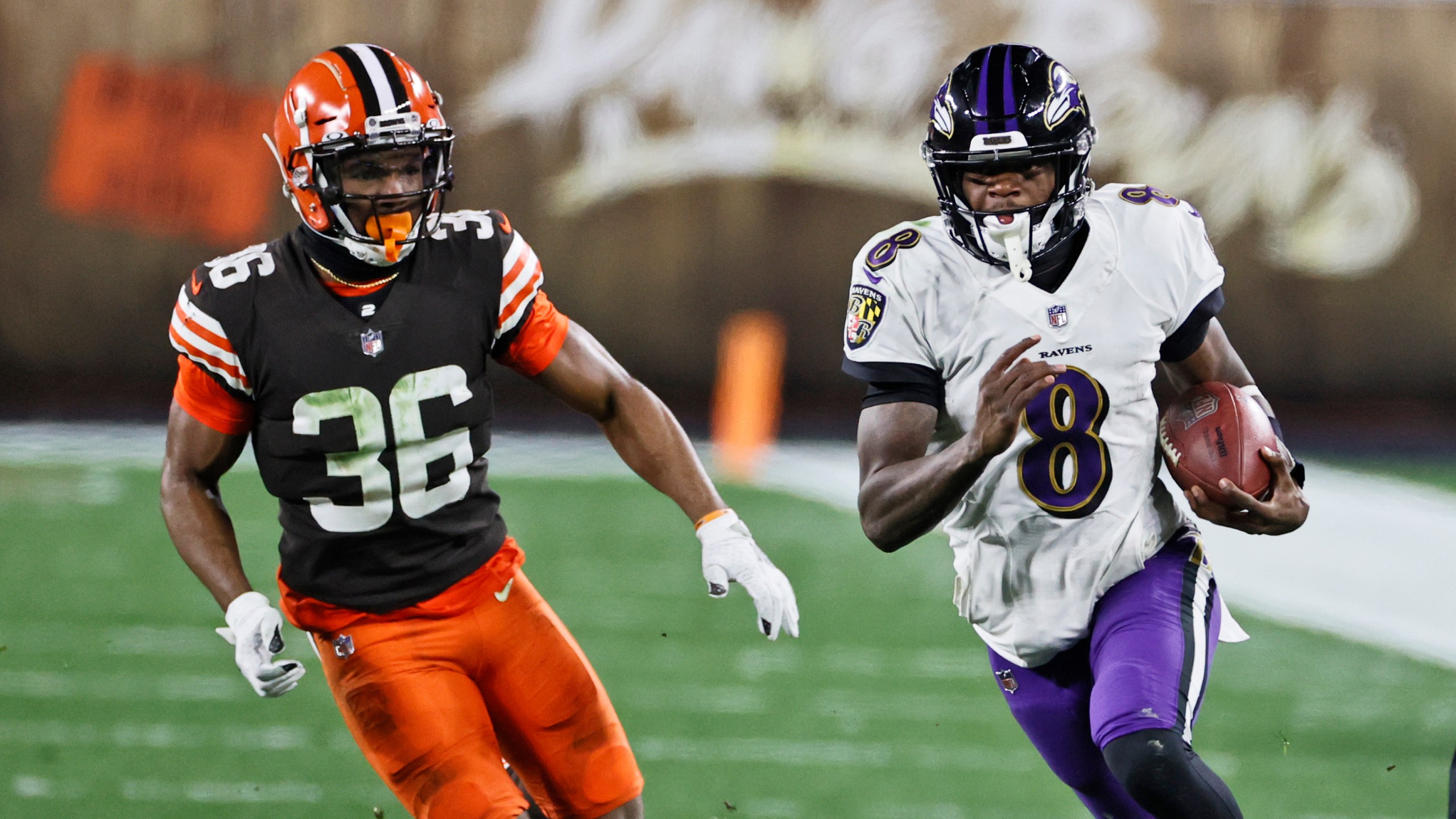 Ravens Browns rivalry history.
