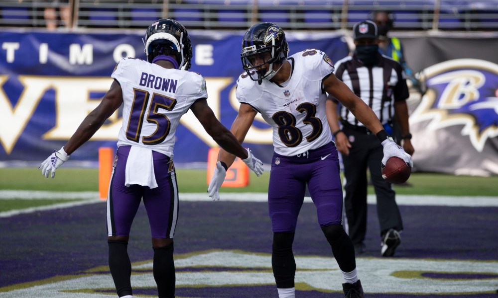 Ravens Browns standout plays