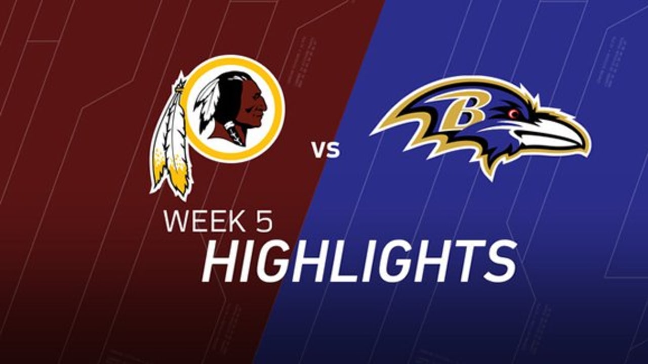 Ravens vs Redskins tickets