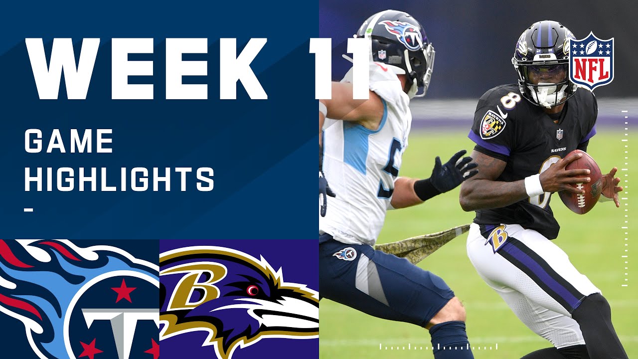 ravens vs titans 2020