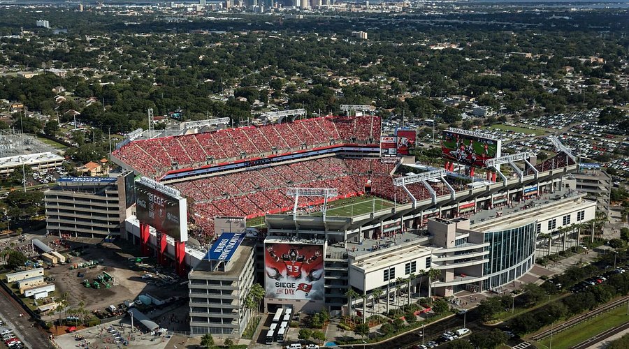 raymond james stadium aerial view 0009