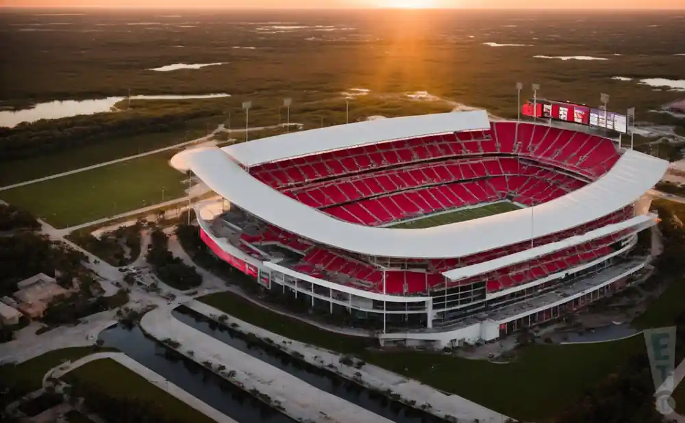 raymond james stadium aerial view 0010