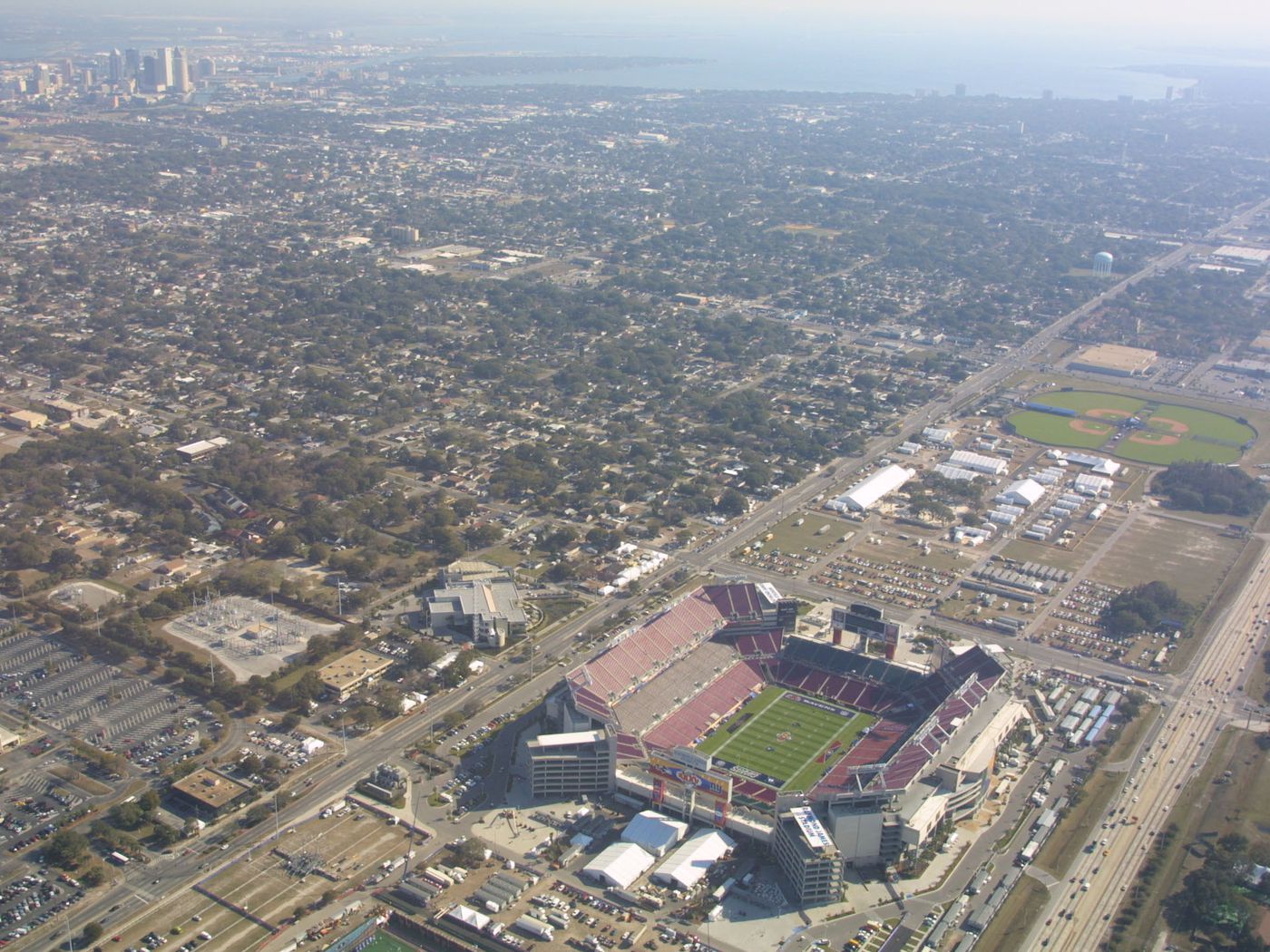 raymond james stadium aerial view 0025