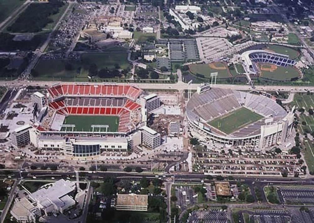 raymond james stadium aerial view 0040