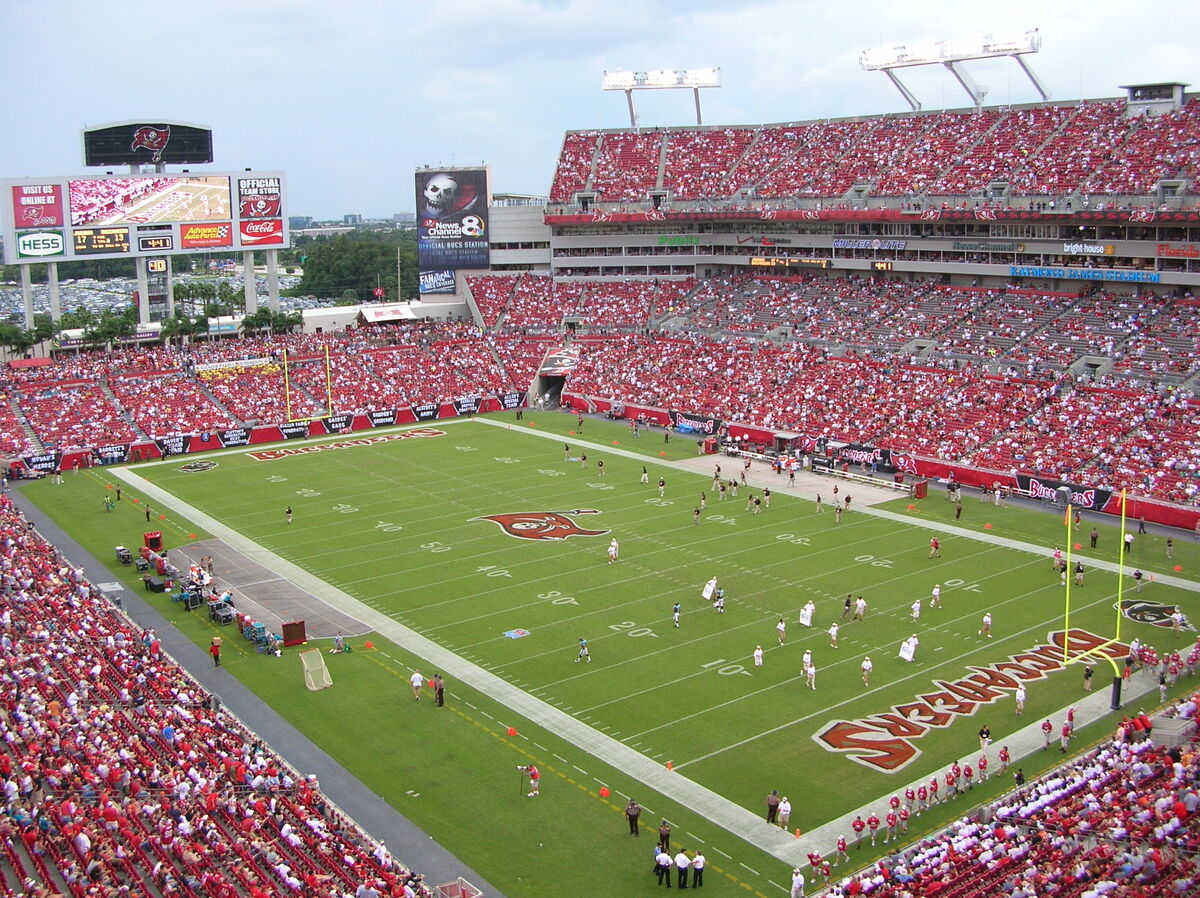 Raymond James Stadium seating chart