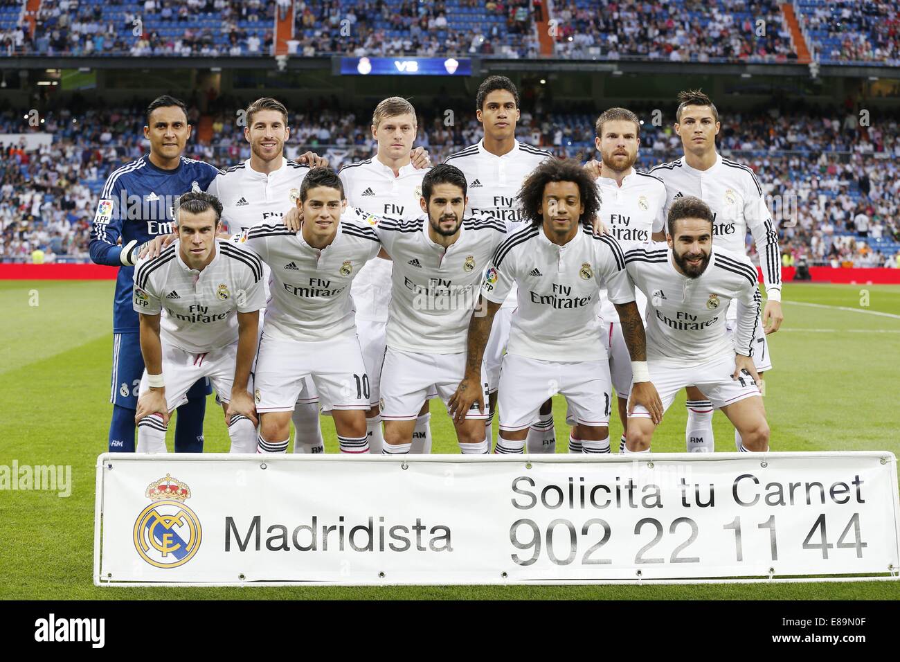 real madrid players 2014
