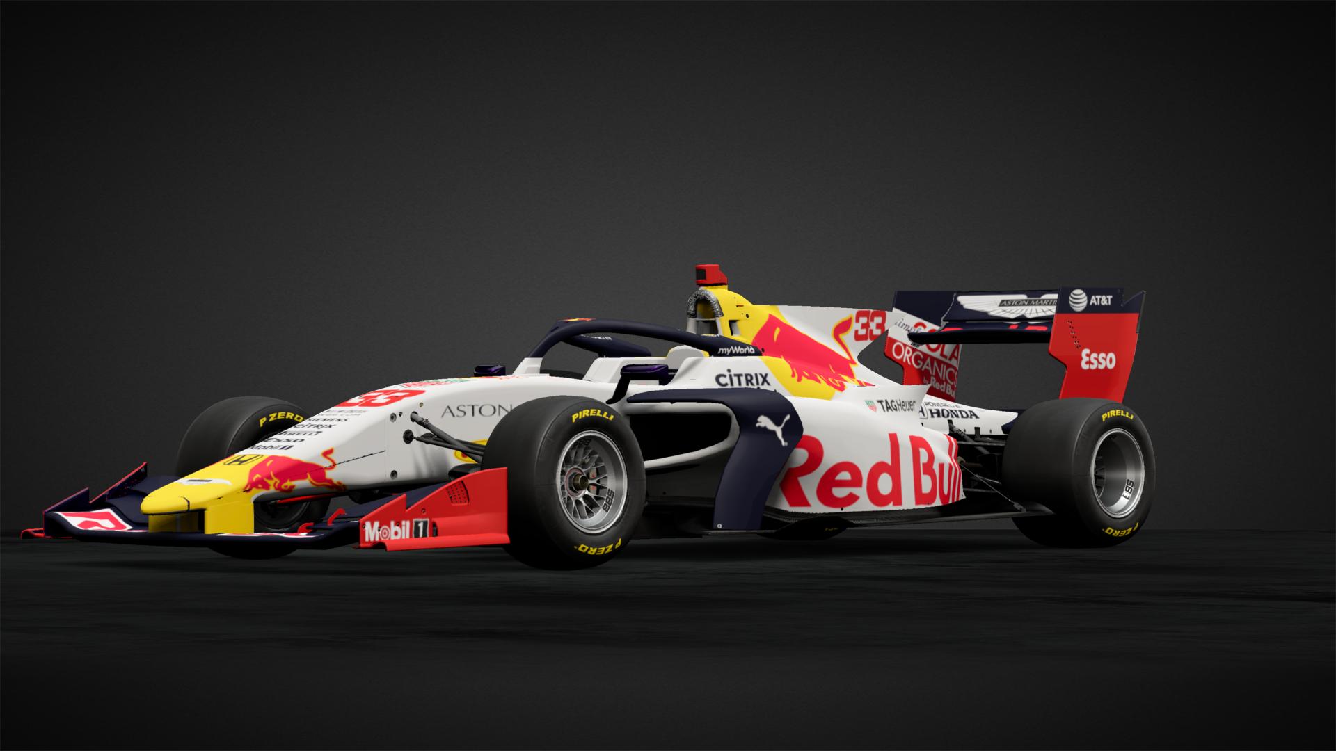 red bull f1 white livery 0043