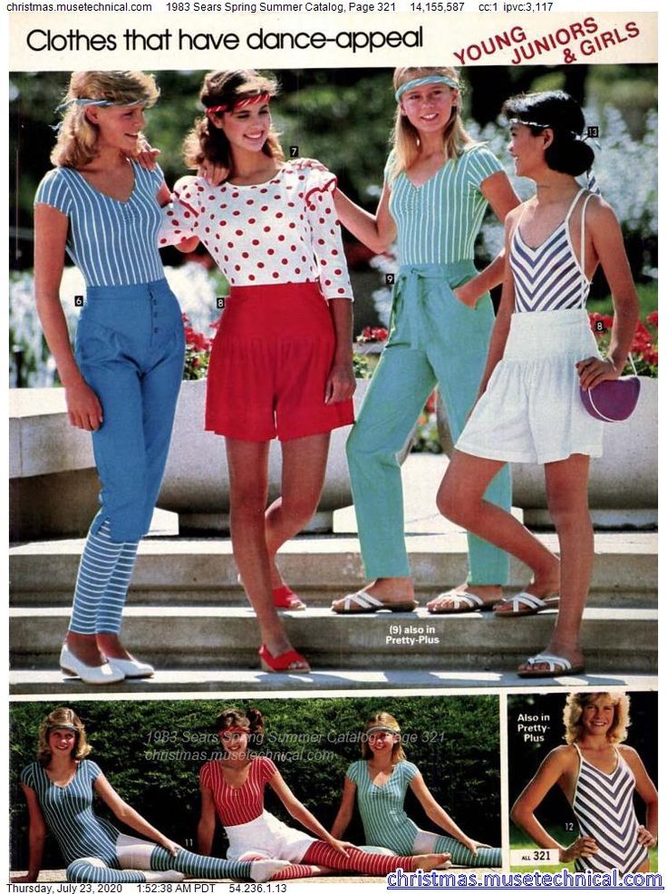 retro clothing 1983