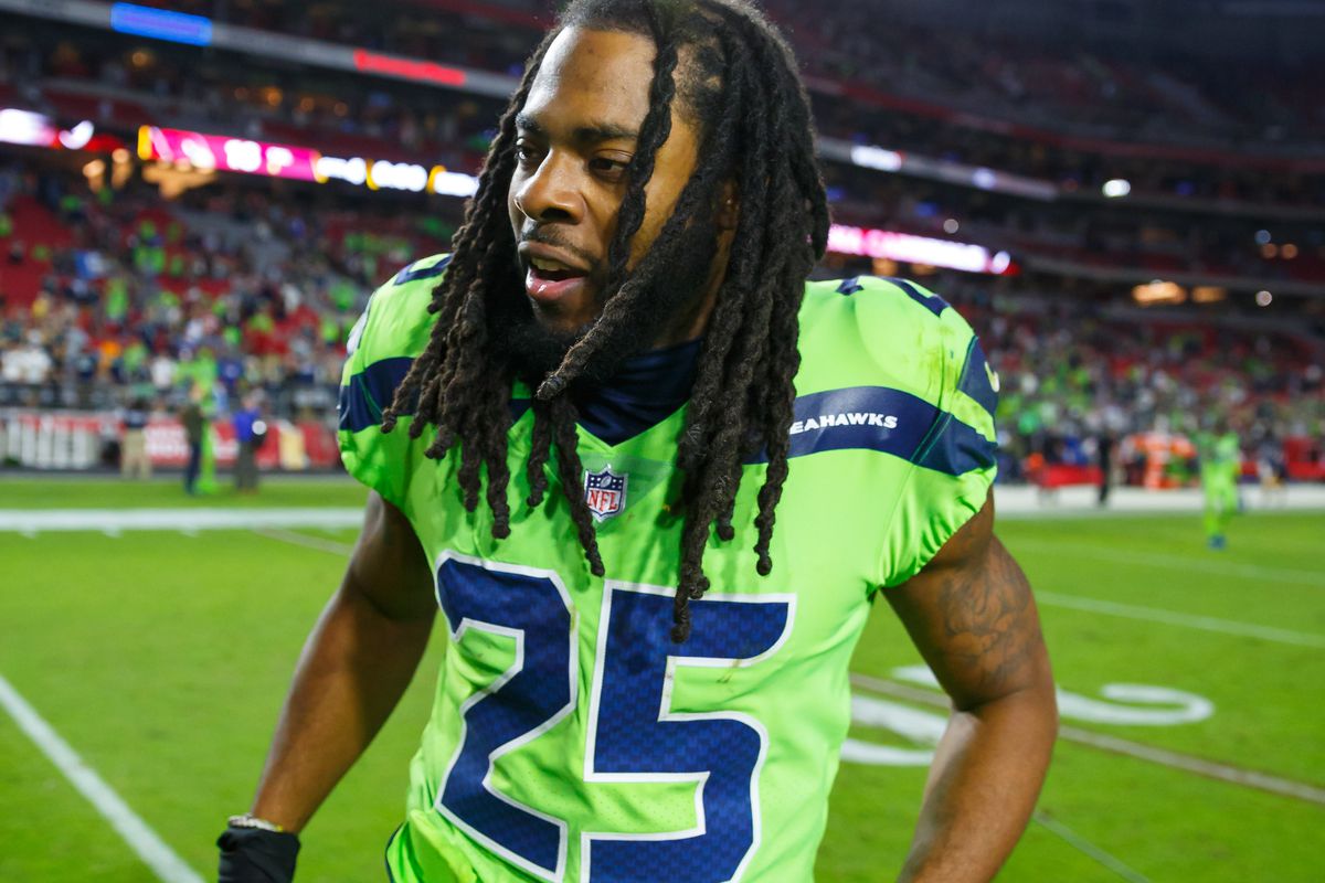 Richard Sherman game day photos