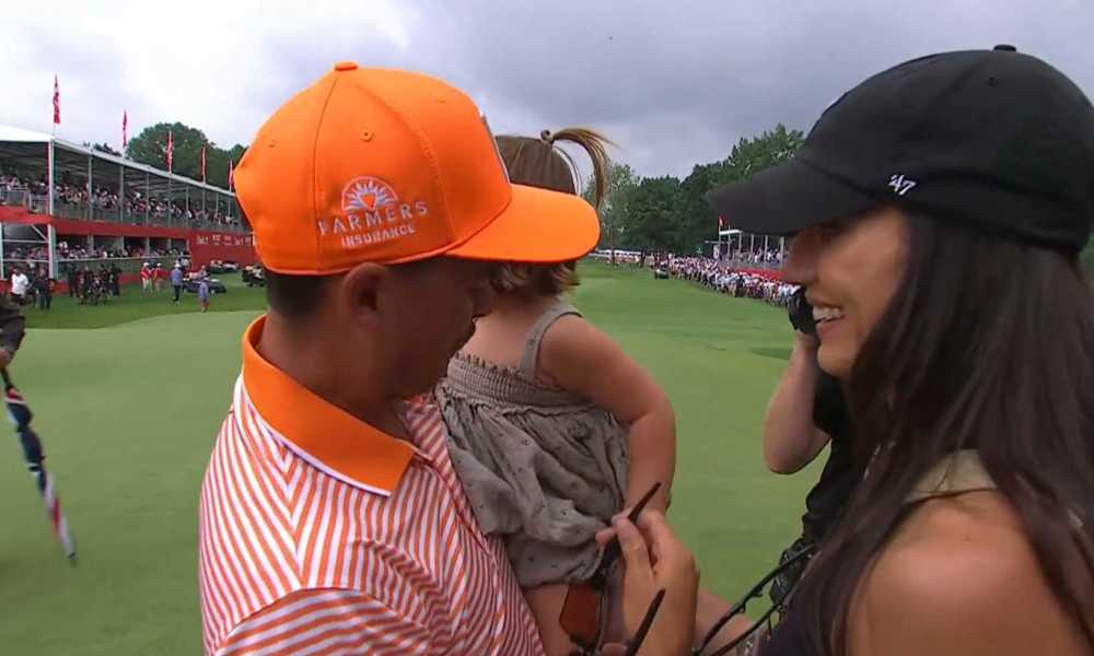 Rickie Fowler ecstatic moments.