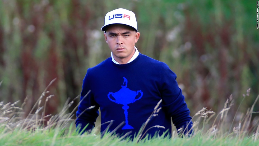 rickie fowler single ryder cup photo