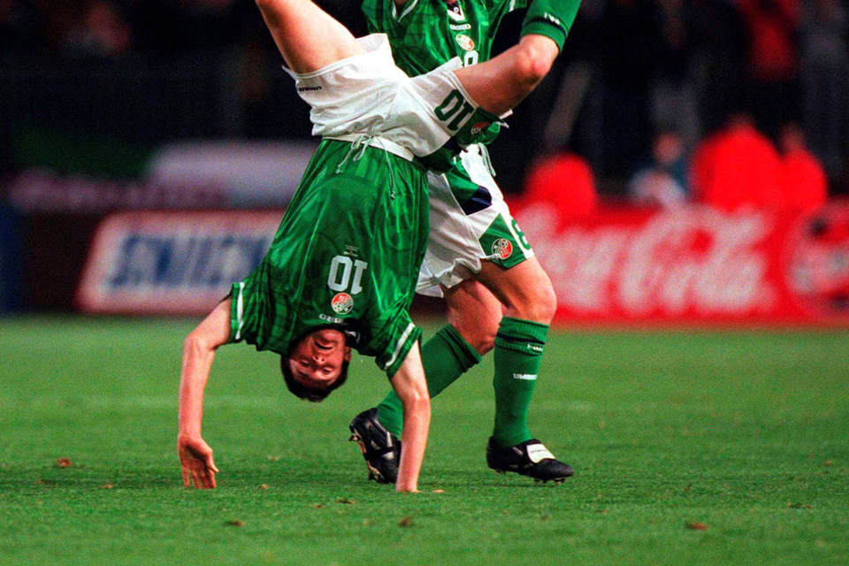 robbie keane celebration 0067