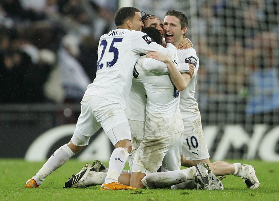 robbie keane celebration 0092