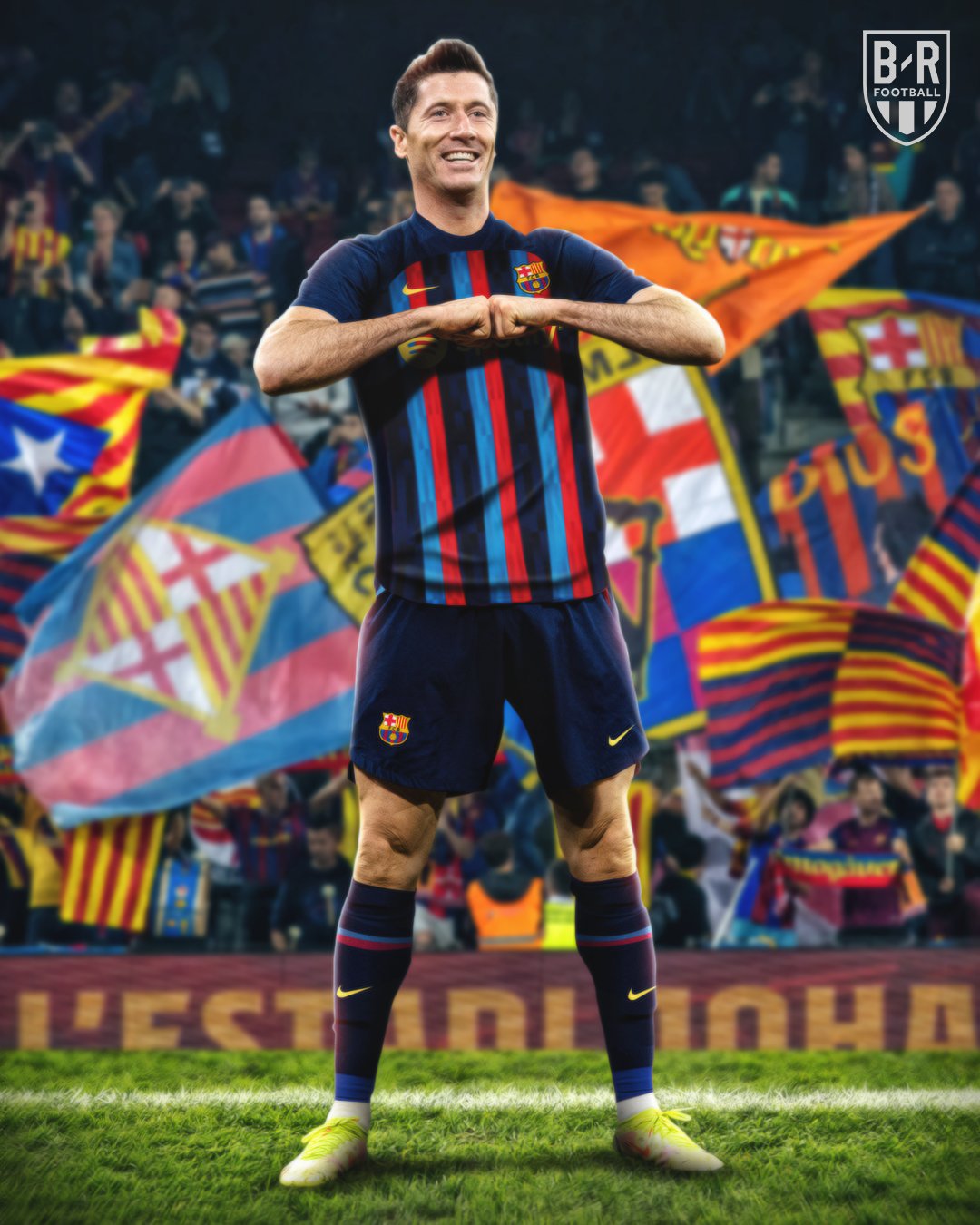 robert lewandowski wallpaper barcelona 0016