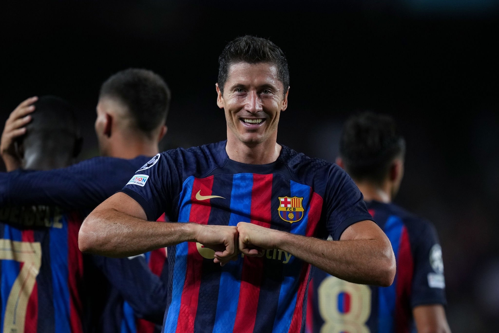 robert lewandowski wallpaper barcelona 0017