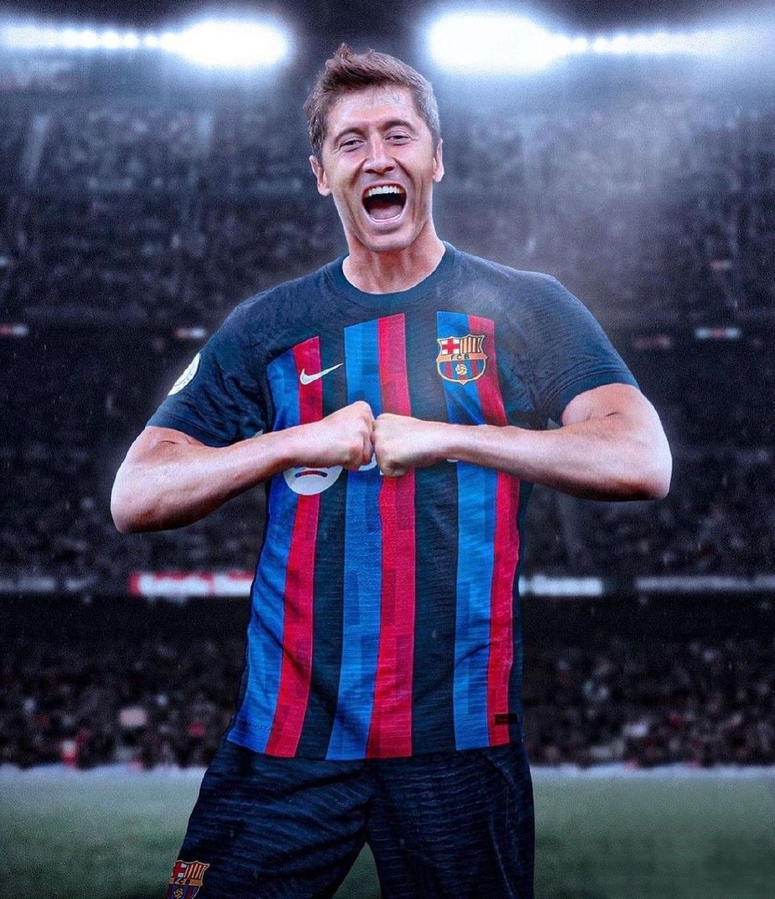 robert lewandowski wallpaper barcelona 0020