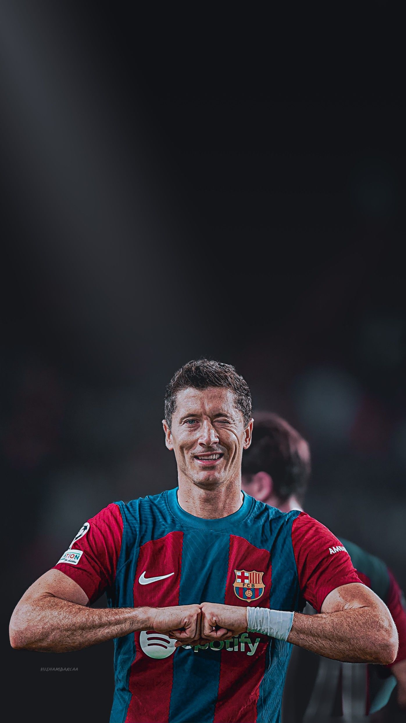 robert lewandowski wallpaper barcelona 0074