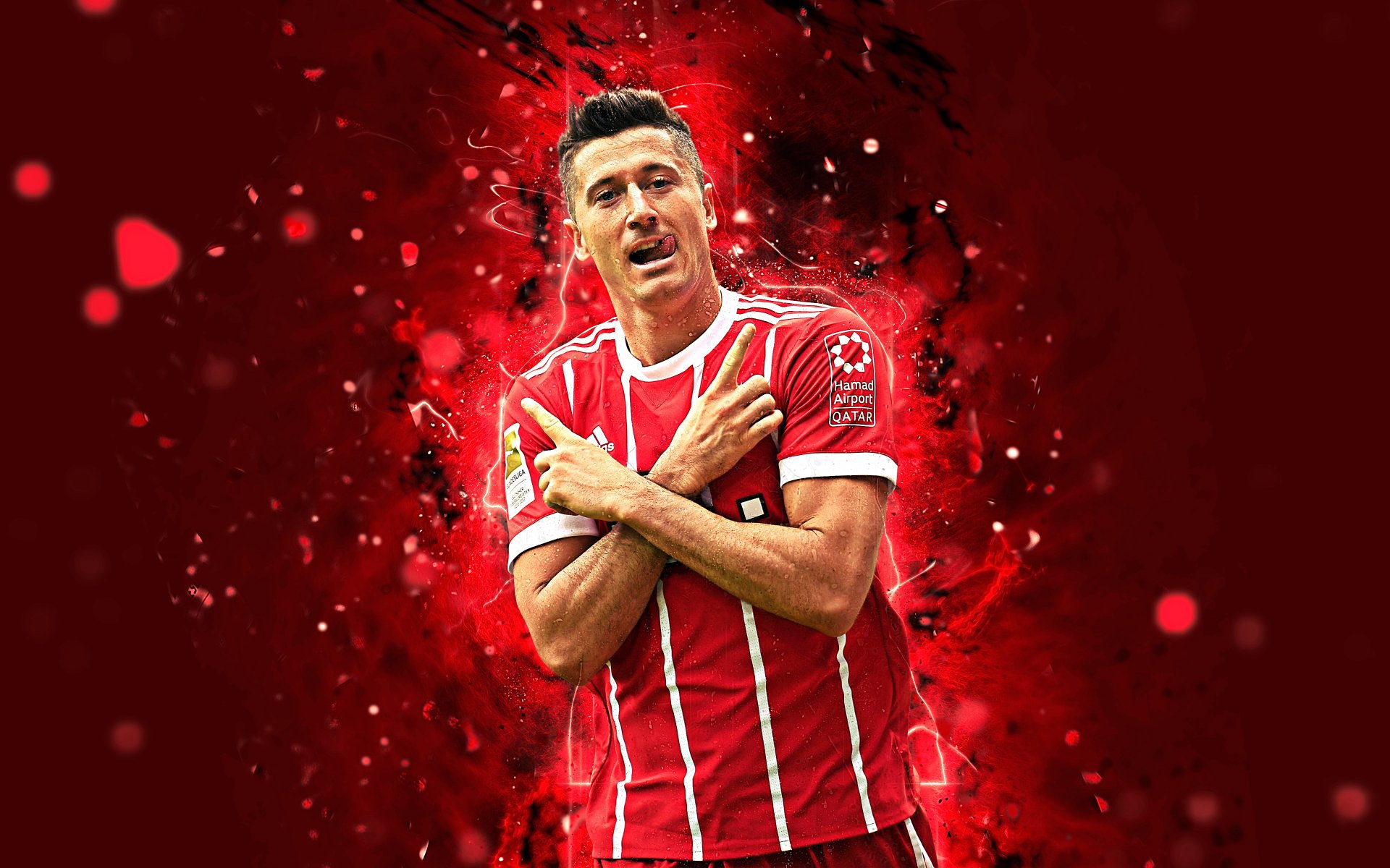 robert lewandowski wallpaper barcelona 0087