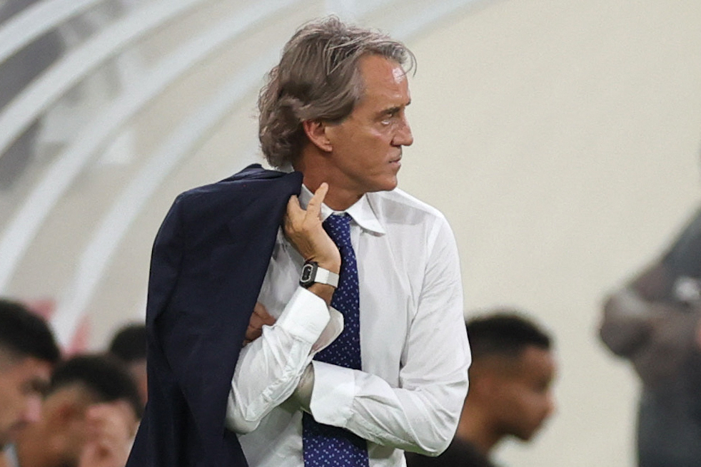 Roberto Mancini Italy manager