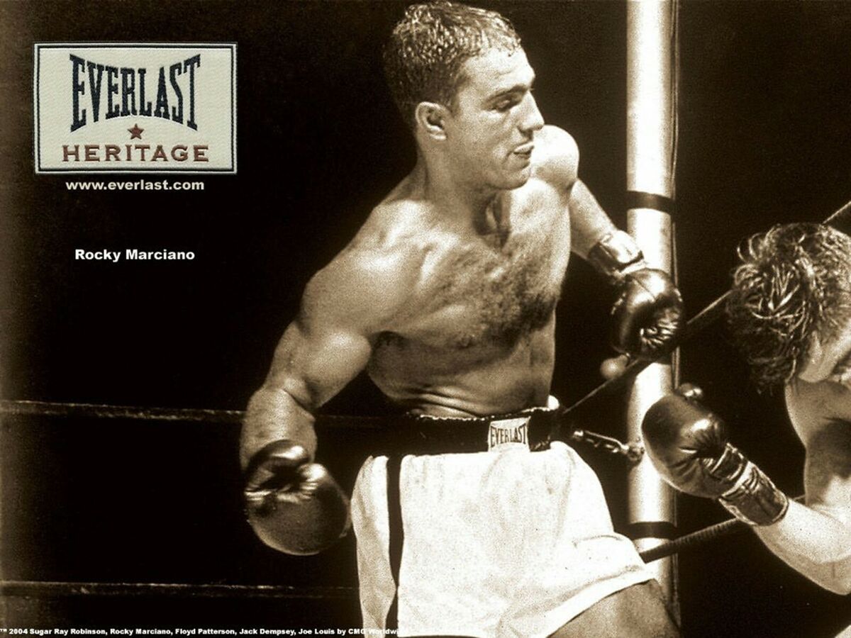 Rocky Marciano candid photographs