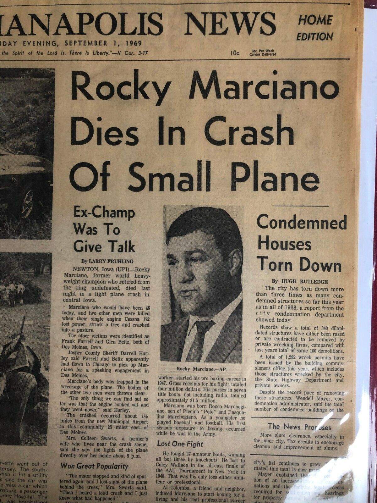 Rocky Marciano historical significance.