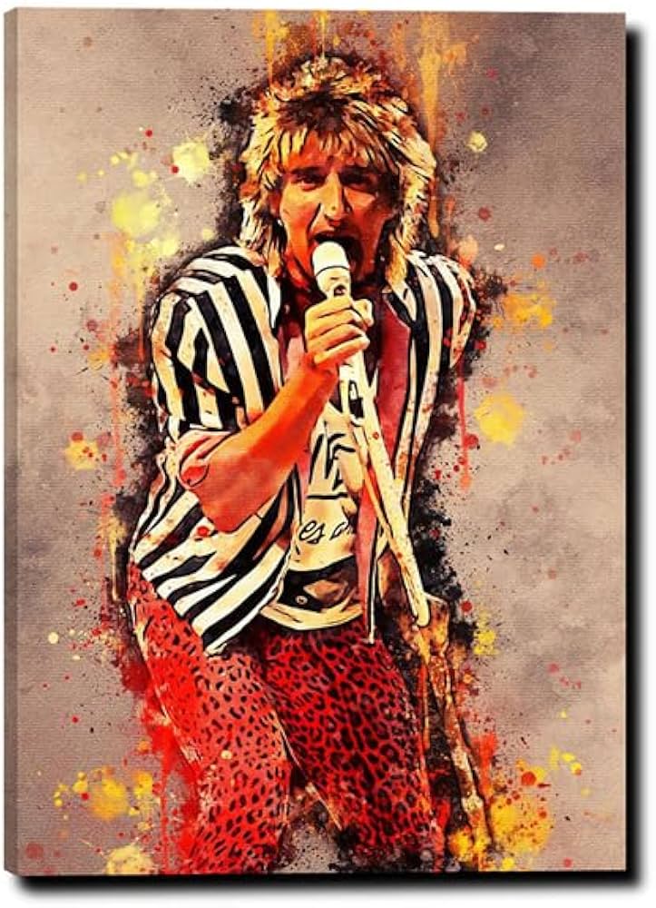 Rod Stewart wall art