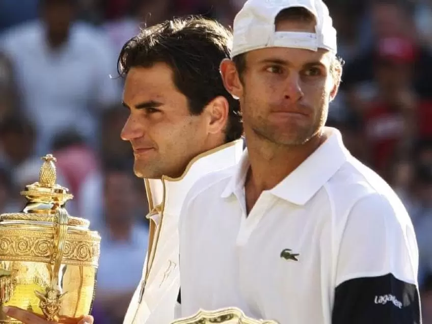 Roddick Federer epic match