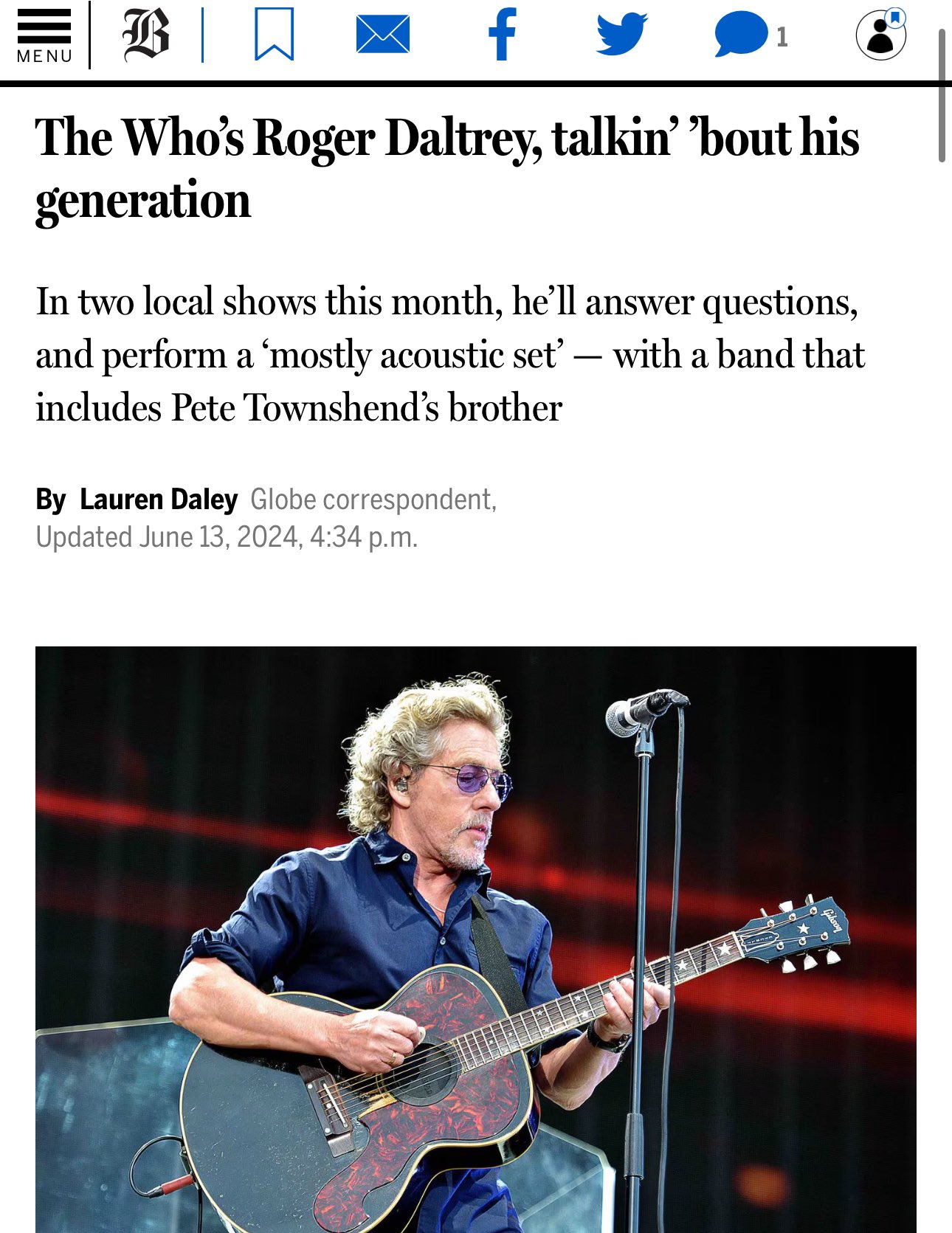 Roger Daley interviews