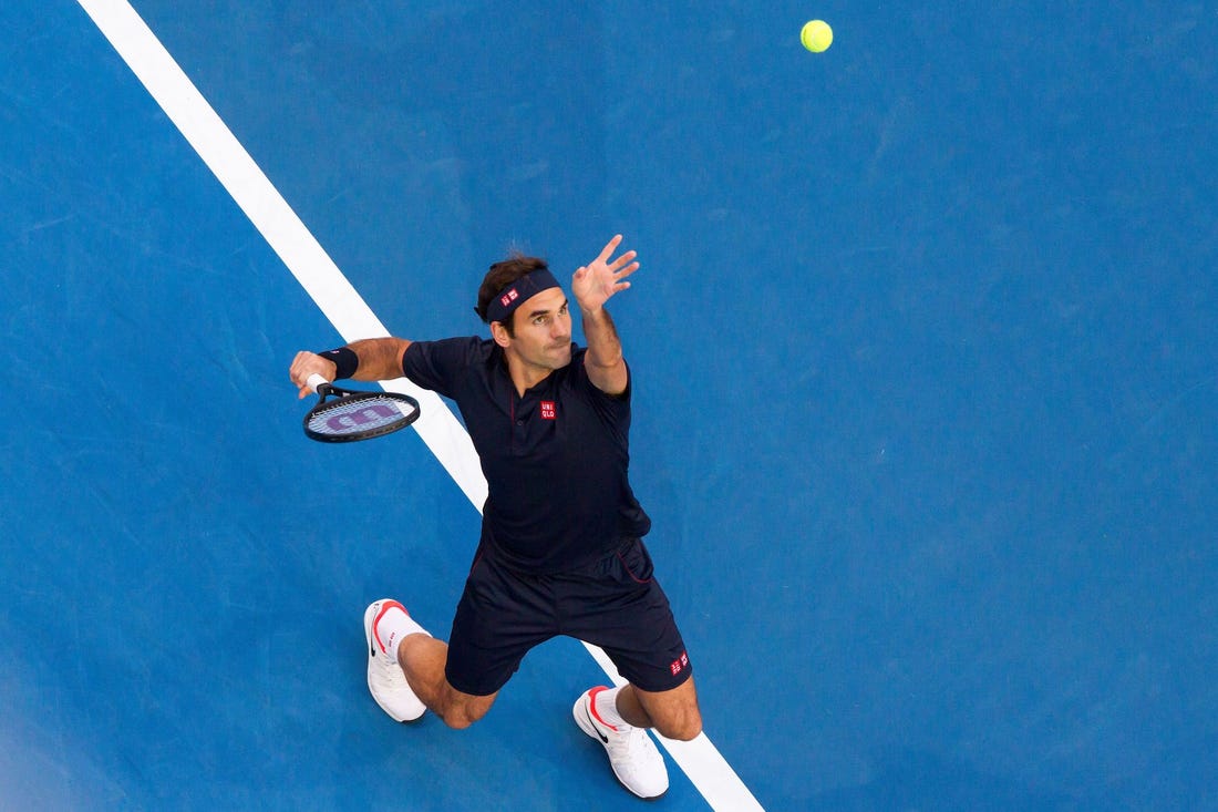 Roger Federer arch support