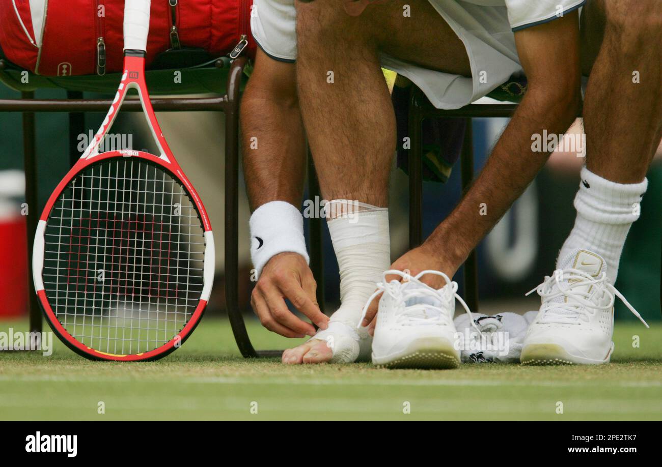 Roger Federer foot health tips
