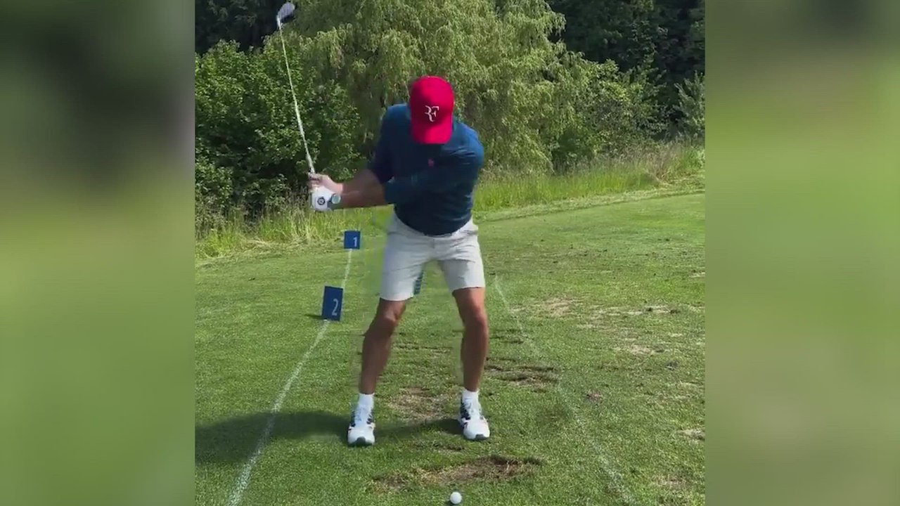 Roger Federer golf achievements.