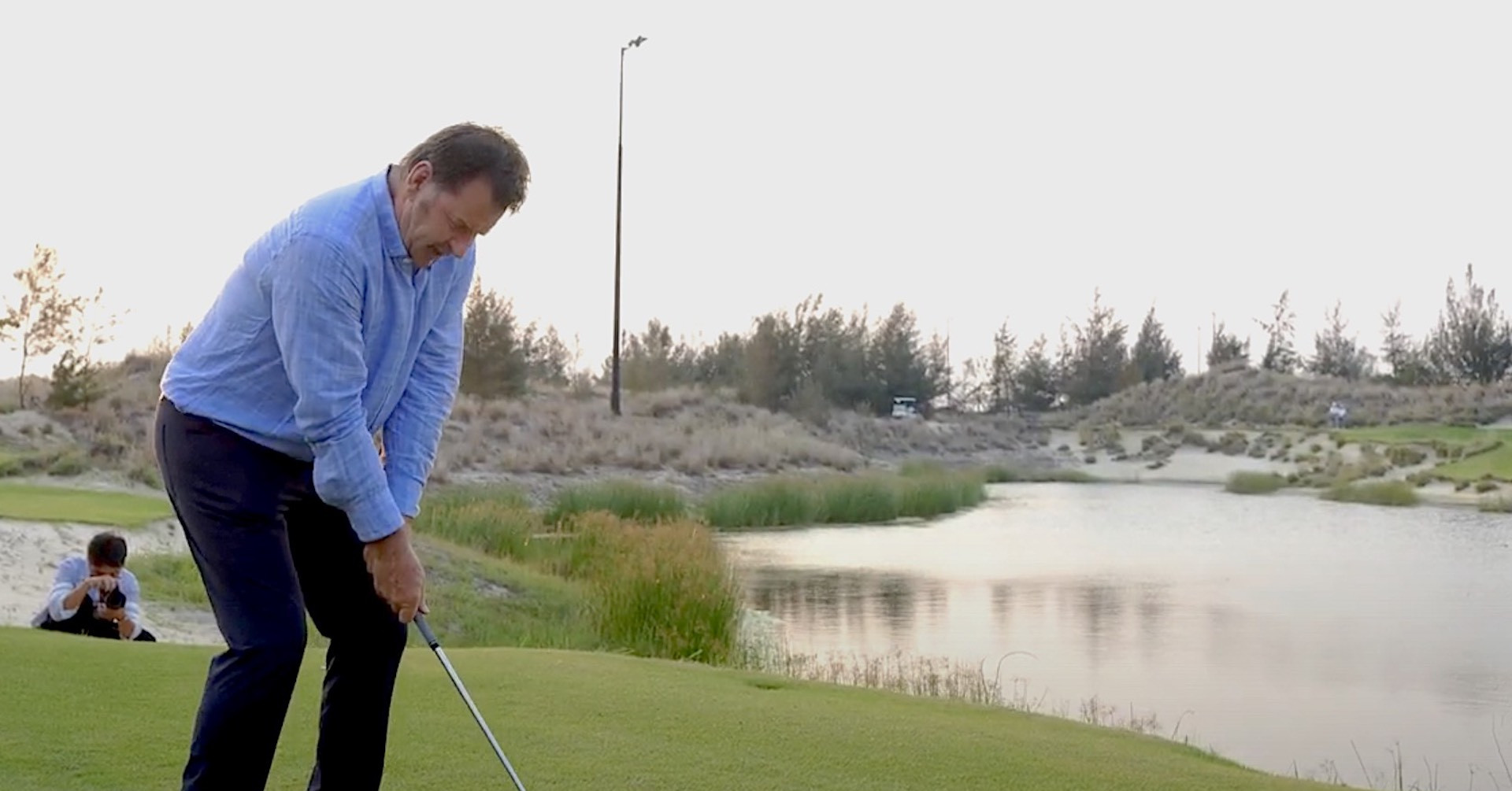Roger Federer golf career
