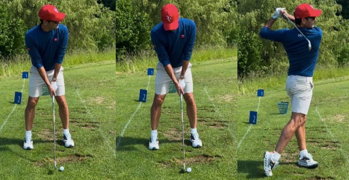 Roger Federer golf game