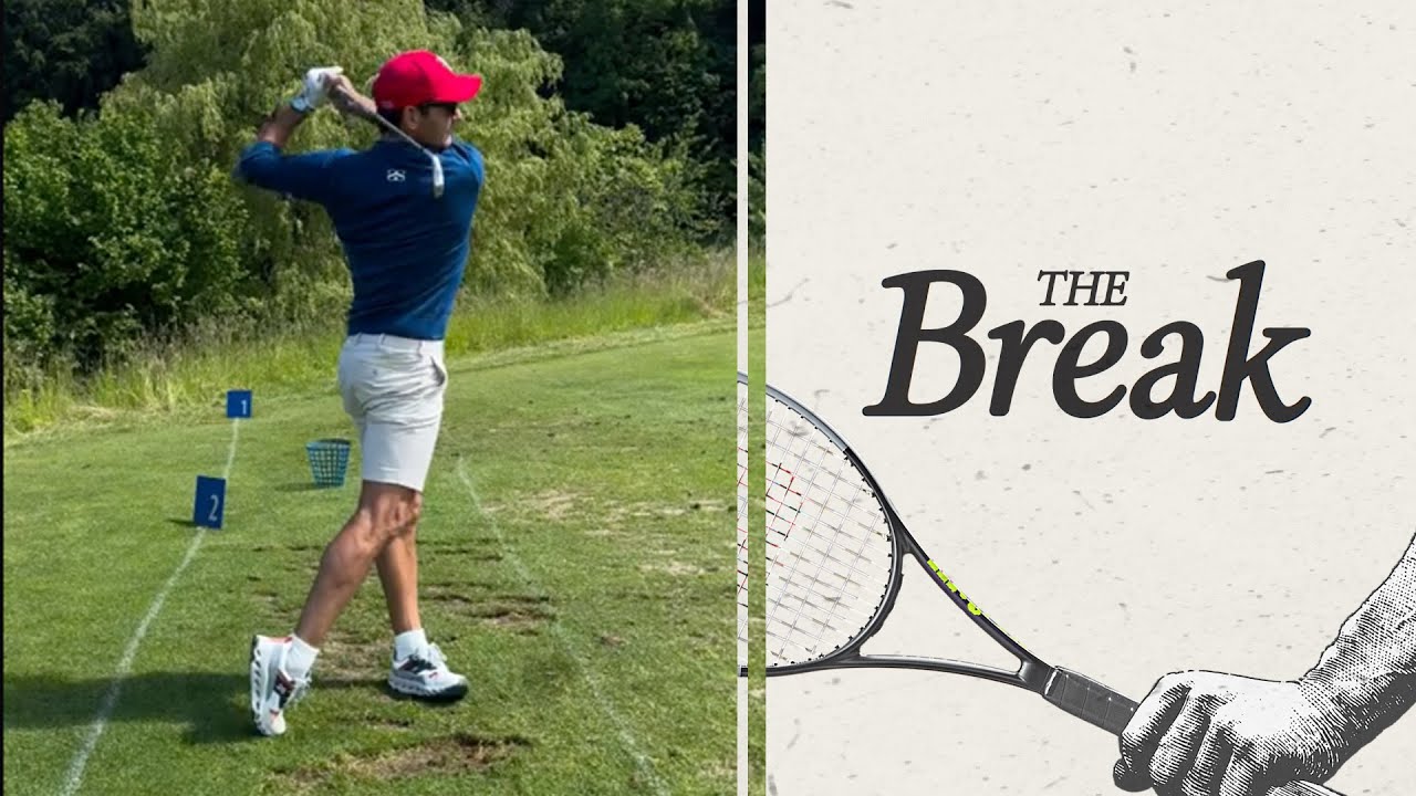 Roger Federer golf tips