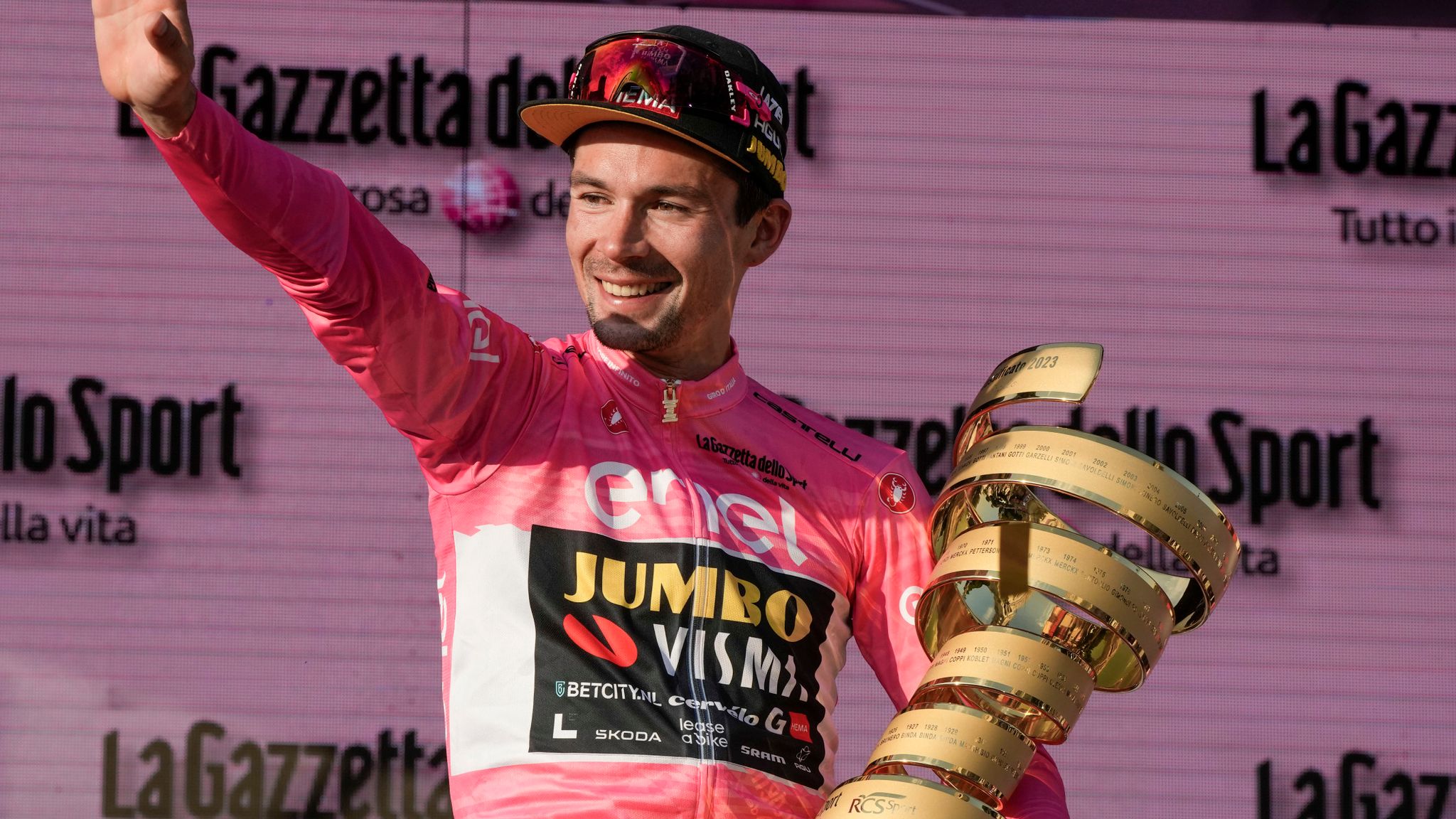 Roglic Giro results