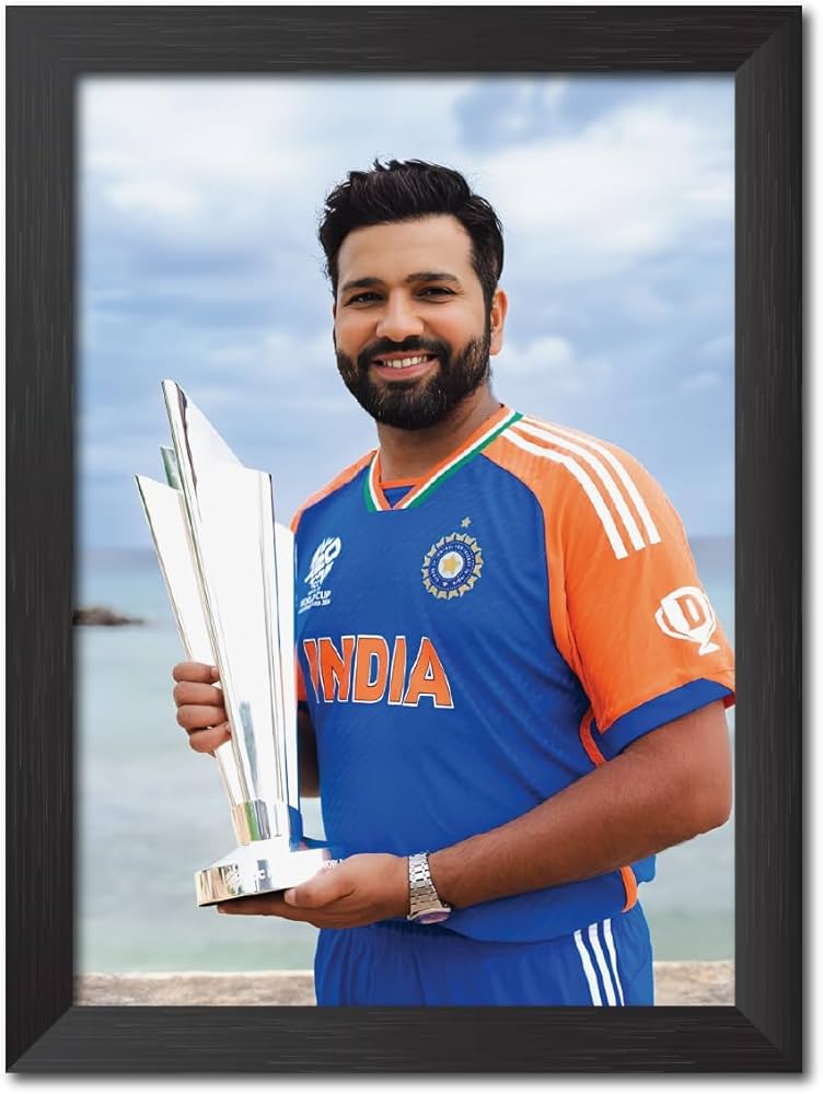 Rohit Sharma fan photos.